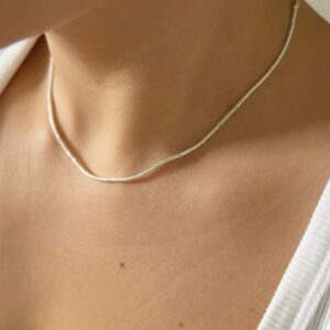 Choker Hava - banhado em prata