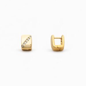Brinco Aurora - banhado a ouro
